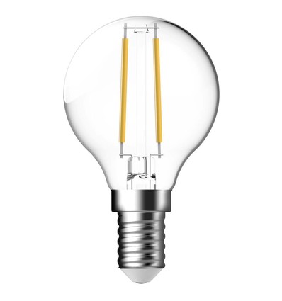 Restsalg: Nordlux Pære E14 Filament C45 1,2W 140LM 2700K, Klar