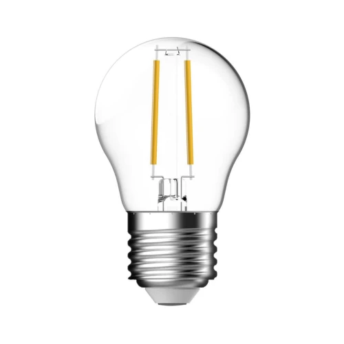Outlet: Nordlux Pære E27 FILAMENT G45 1,2W 140LM 2700K, Klar