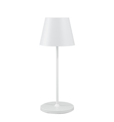 Opladelig bordlampe, udendørs, 2200K-2700K, RA90, dæmpbar, IP54, hvid- Calida Nano