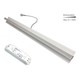 LED Troldtektskinne, 60cm 4000K, 1850 lumen, RA90, 0-10v Dæmpbar, planforsænket
