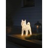 Hund Stående På 43 cm i Højden Med 88 LED Lys, IP44 - Konstsmide