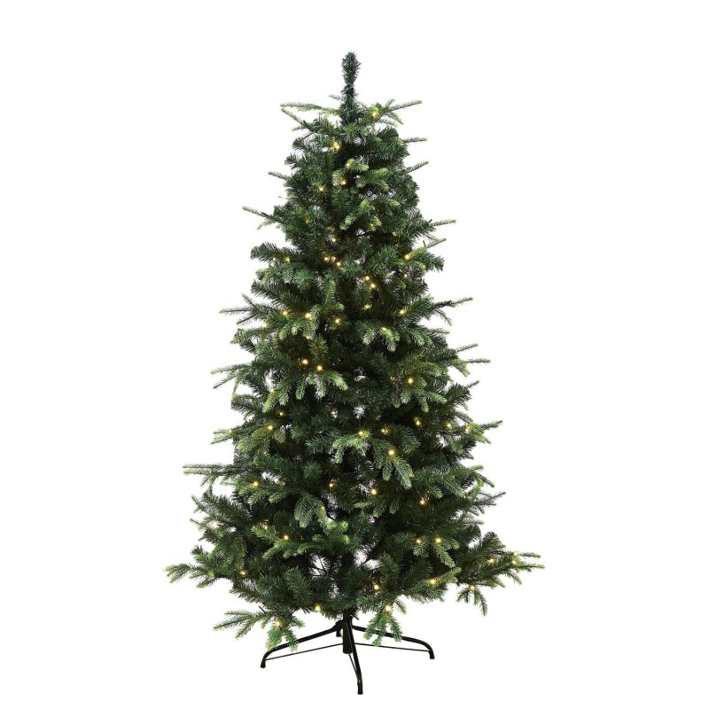 Høj Kvalitets Kunstigt Juletræ På 140 cm. Med LED Lys