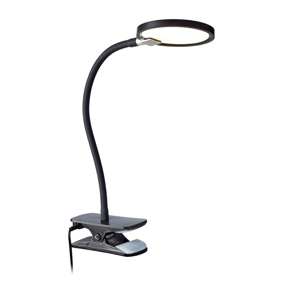 C3 fleksibel LED Bordlampe med klemme, 4,5W, Nielsen Light - sort