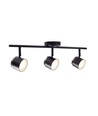 HALL LED Loftlampe, 3x4,2W, Nielsen Light - Sort