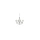 IMPERIAL LED Lysekrone, 12 arme, E14, Nielsen Light - Glas/metal