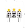 Capsule LED G4 LED Pære 12V, 1W i 2700K, Dæmpbar - 3-Pak