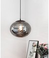 Halo Design - Handmade Pendel Ø38, røget glas