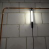 LED Arbejdslampe Med 5 Meter Ledning og Stikprop i Sort