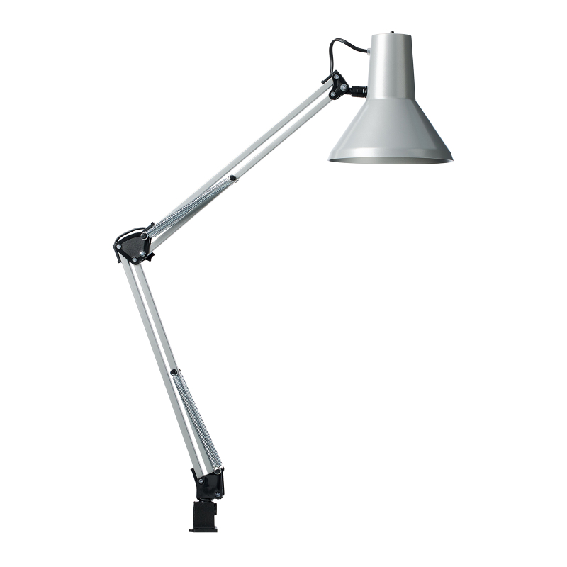 Se Jensen Arkitektlampe Til E27 i Sølv - Nielsen Light hos detLED