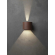 BONITO Udendørs LED Væglampe 10W, IP65, Dæmpbar - CORTEN