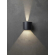 BONITO Udendørs LED Væglampe 10W, IP65, Dæmpbar - Sort