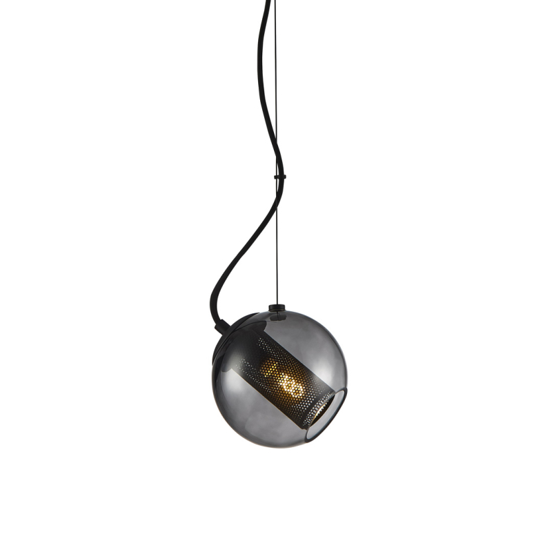 Billede af Forty- Five Pendel Lampe Ø15, G9 i Smoke Glas - Halo Design