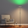 Wi-Fi Tuya/SmartLife LED Gulvlampe i RGB+CCT Farve - Sort
