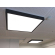 Smart Click Påbygningsramme i Sort Til 60x60 LED Paneler