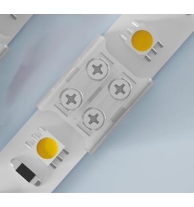 LED strip skruesamler - 8mm, enkeltfarvet, IP20, 5V-24V