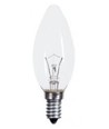 25W glødepære E14 klar - 260lm, dæmpbar, B35