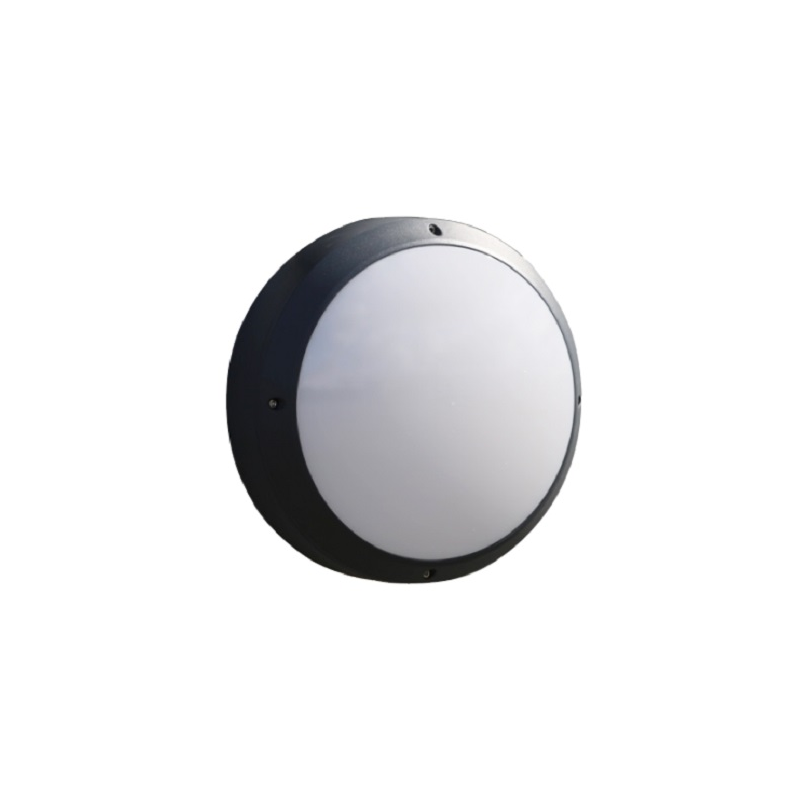 HiluX Fuldmåne Med Sensor LED 13W 230V - Antrazit