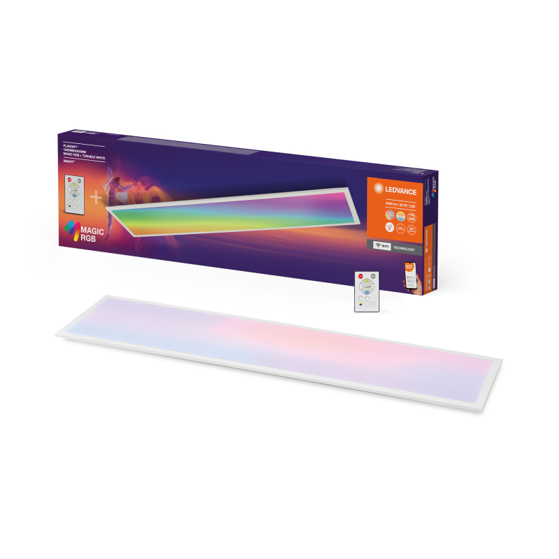 LEDVANCE SMART+ WiFi Planon Magic LED Panel 120x30, 36W i RGB+CCT