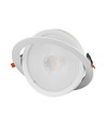 30W Ø22,5cm LED spotlight - Hul: Ø19,5 cm, Mål: Ø22,5 cm, 3,8 cm høj, Samsung LED chip