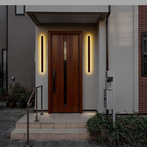 17W LED Cortenfarvet væglampe - IP65 udendørs, inkl. lyskilde