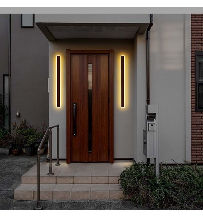 17W LED Cortenfarvet væglampe - IP65 udendørs, inkl. lyskilde