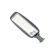 DOB Slim LED Gadelampe På 200W i 6500K, IP65 - ALU Grå