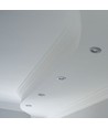 MR16 eller GU10 Downlight kit - Uden lyskilde, Krom, Hul: Ø7,4 cm, Mål: Ø8,2 cm