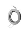 MR16 eller GU10 Downlight kit - Uden lyskilde, Krom, Hul: Ø7,4 cm, Mål: Ø8,2 cm