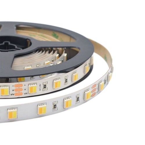 Outlet: V-Tac 14W/m CCT LED strip - 5m, IP20, 120 LED pr. meter, 24V