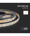 Outlet: V-Tac 14W/m CCT LED strip - 5m, IP20, 120 LED pr. meter, 24V