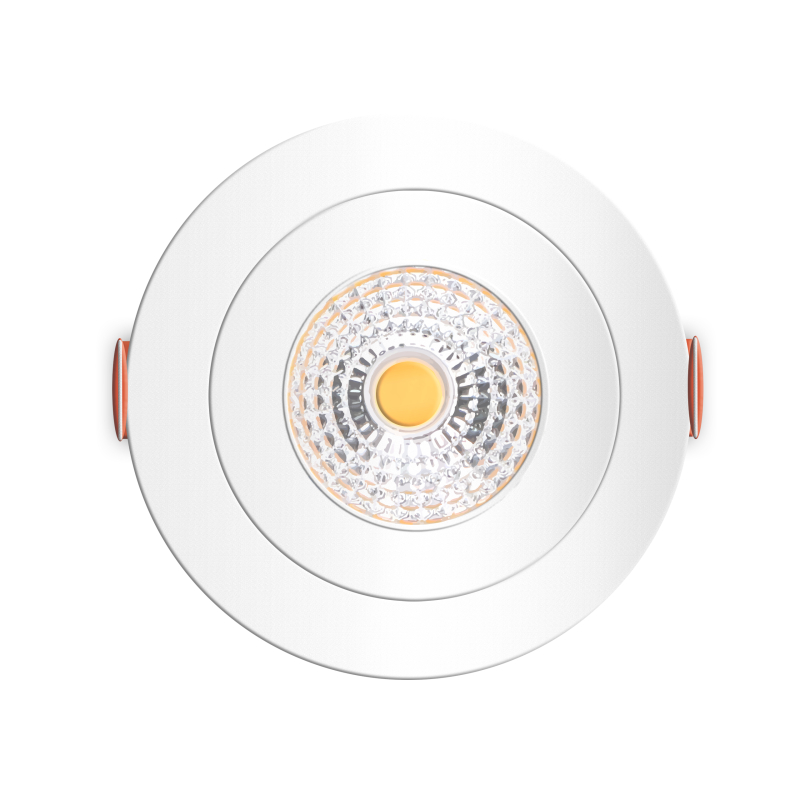 Se LUX Low LED Indbygningsspot 4,5W i DimTone, Ra95 - Hvid hos detLED