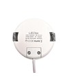 7W Ø10cm Lavprofil indbygningsspot dæmpbar RA93 - Hul: Ø8,3 cm, Mål: Ø10 cm, CCT