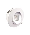 LEDlife 7W Low profile indbygningsspot - Hul: Ø8,3 cm, Mål: Ø10 cm, RA95, CCT, dæmpbar, 230V