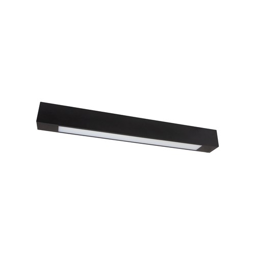 60cm Armatur - Til 1x 60cm LED rør, sort