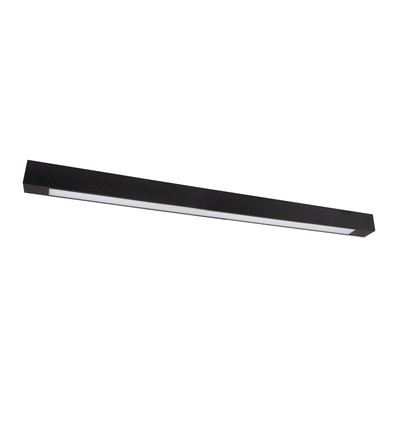 120cm Armatur - Til 1x 120cm LED rør, sort