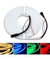 16W/m RGB+WW Neon flex strip - 5m/ kan deles hver 10cm, IP65, 72 LED pr. m, 24V