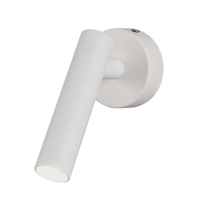 2W Vægmonteret hotel spot - IP20, RA80, 38°, hvid