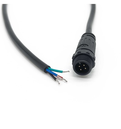 Startkabel til RGB saunalys - 1 meter