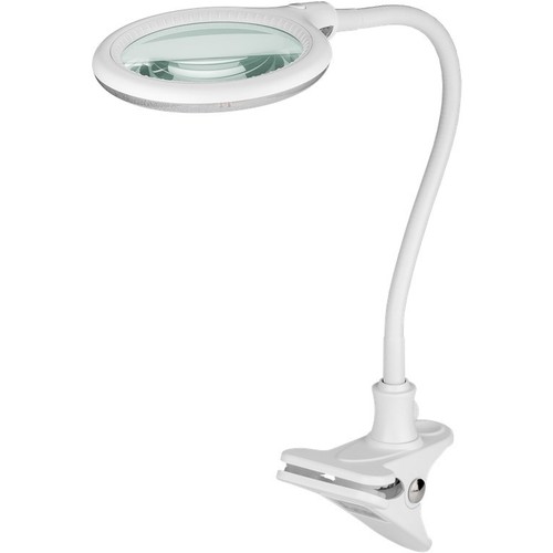 LED luplampe m/klemme 6W - Hvid