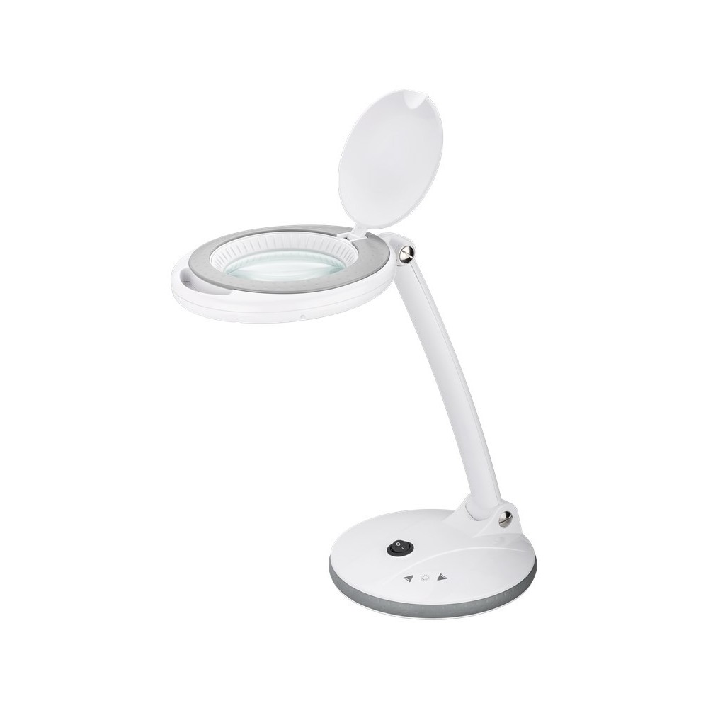 LED luplampe 6W - Hvid, bordlampe