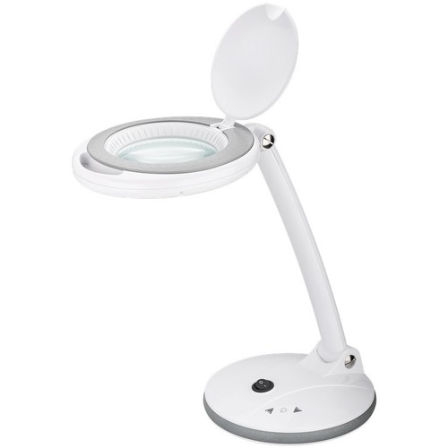 LED luplampe 6W - Hvid, bordlampe