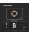 5m 4W/m RGB+CCT LED strip sæt - 12V DC, IP65, 60 LED pr. meter
