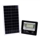40W Solcelle projektør LED - IP65, Sort, inkl. solcelle, fjernbetjening