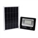 50W Solcelle projektør LED - IP65, Sort, arbejdslampe, inkl. solcelle, fjernbetjening