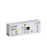 V-Tac 3W Solcelle havelampe LED 2 stk. - Justerbar, Ø14.8 cm, IP65