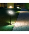 2 stk. Solcelle havelampe LED - 3W, Justerbar, Ø14.8 cm, IP65