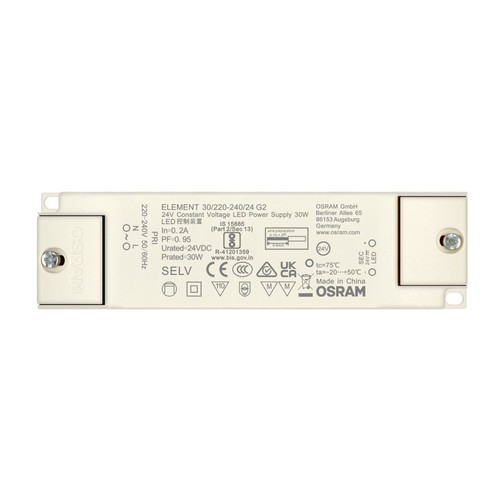 Osram 30W strømforsyning - 24V DC, 1,25A, IP20 indendørs