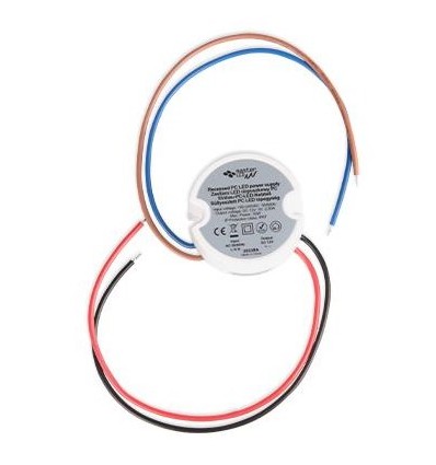 25W / 12V DC strømforsyning - 2A, IP67, Passer i PL/loftlamper