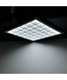 60x60 LED panel Gitter, 36W - Højde:35mm, 110lm/w, UGR16, RA90, Philips driver, flicker free, hvid kant