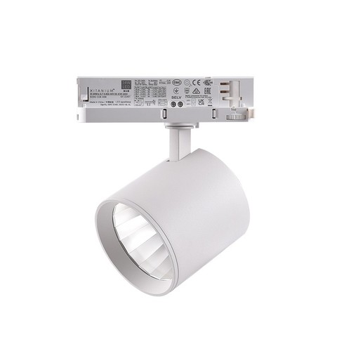 LEDlife 30W hvid skinnespot - 175 lm/W, RA 90, 38 grader, 3-faset